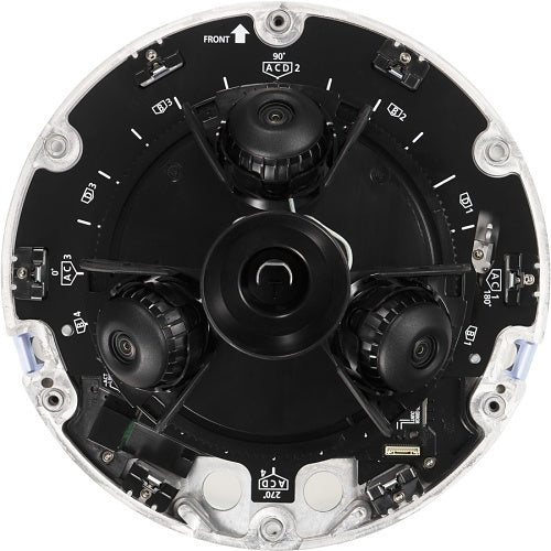 i-PRO WV-S8543G 3-4MP Outdoor Multi-Directional IP Camera with AI Engine, Smoke Dome Type