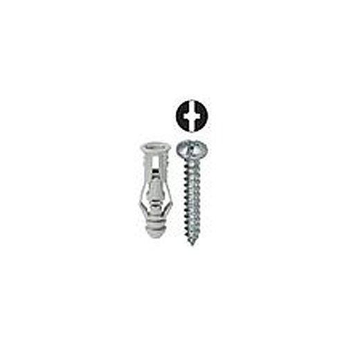 Dottie TG8KTP #8 Grey Triple-Grip Anchor Kit with Pan Head Combo Drive Screws (Tuff Pack)