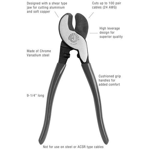 Jonard Tools JIC-63050 High Leverage Cable Cutter