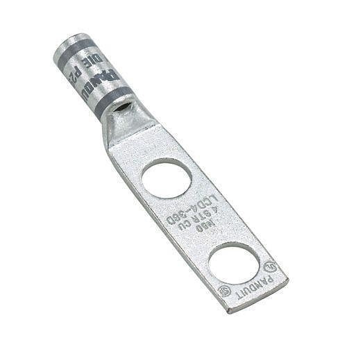Panduit LCD4/0-38D-X Compression Connector Lug, 2-Hole, 4/0AWG, Copper