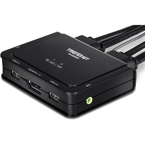 TRENDnet TK-220DPI 2-Port 4K DisplayPort KVM Switch