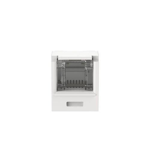 Panduit CJH6X88TGIW CAT6A Spring Shuttered Jack TG Style I, Keystone Jack