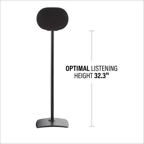 Sanus WSSE32-B2 Speaker Stands for Sonos Era 300, 1-Pair, Black