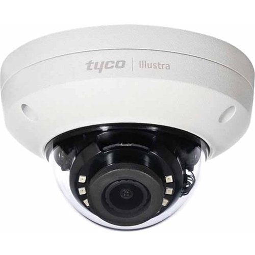 American Dynamics IFS03-C10-OI03 Illustra Flex 3MP Gen3 Outdoor IR Compact Dome Camera, 2.8mm Lens, Signal White