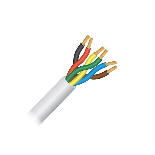 Paige 74183PRWZ 18/3Pair Stranded, Non-Plenum, White Jacket, 1000\' Box