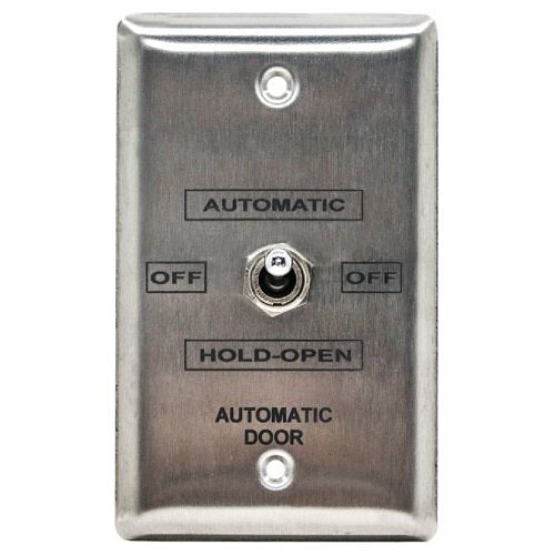 Camden CM-195/31 Single Gang Faceplate, Stainless Steel