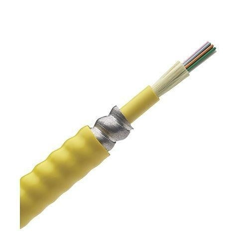 Panduit FSPP91AY 144-Fiber Indoor Armored Tight Buffered Cable, OS2, 9Mu