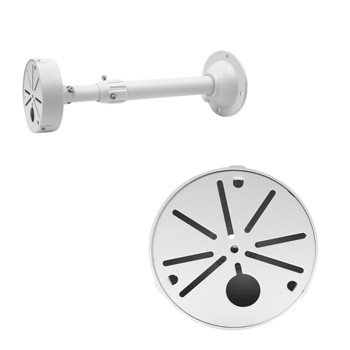 G.S.D CMB6-EXT-120 Telescopic Ceiling Mount Bracket , Weather Resistant, White