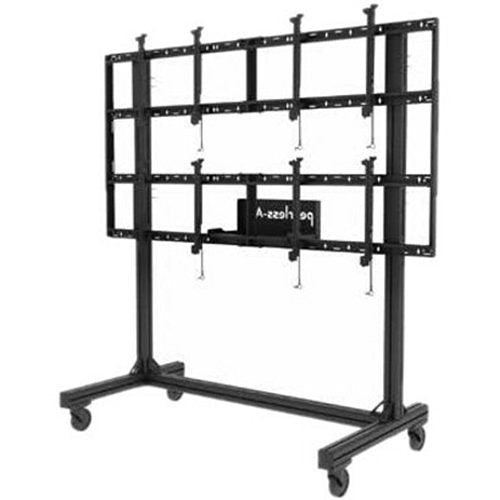 Peerless-AV Portable Video Wall Cart2x2 Configuration For 46\\" to 60\\" Displays Image of QP-DSC5602X2