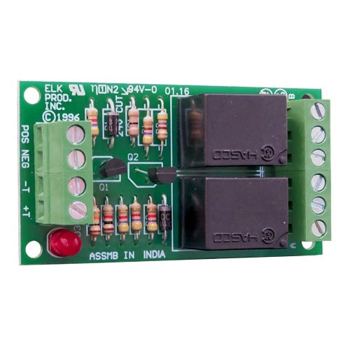 ELK 924 Sensitive Relay, DPDT, 12/24VDC