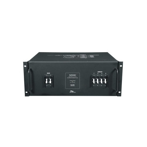 Middle Atlantic ISOCTR-5R-240-2 IsoCenter Series Isolation Transformer with Surge Protection, Black