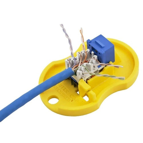 Hubbell HXJ6EI24 Xcelerator CAT6 Keystone Jack