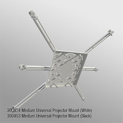 Draper Ceiling Mount for Projector - Black Image of DF-300454