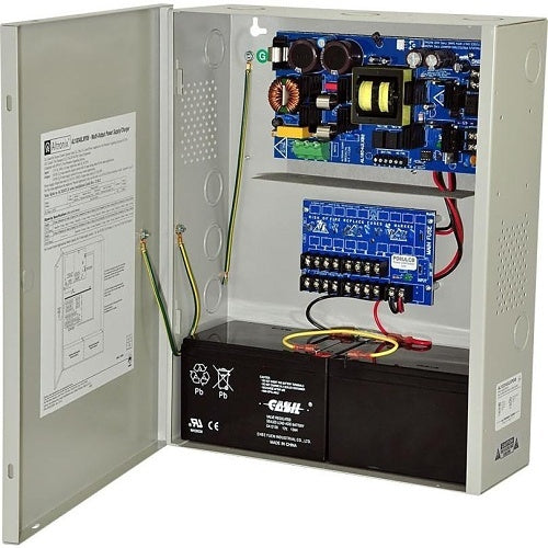 Altronix AL1024XPD8CB220 Power Supply, 10A, 24V DC Output with 16 Patch or PTC Outputs, 220V