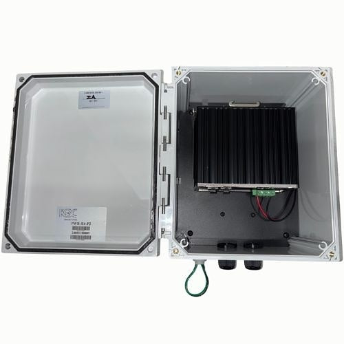 KBC Networks PWB-H4-P2 PWB Power Converter and PoE Switch Kit for Pole Mounted Security