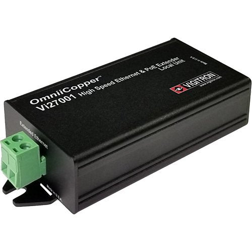 Vigitron Vi27001 OmniiCopper 1-Port Ethernet and PoE Receiver Over Single-Pair Wires