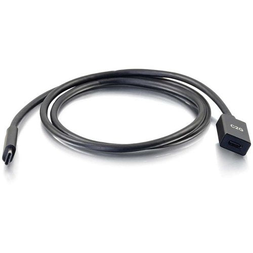 C2G CG28658 USB-C to 3.1 (Gen 2) Male to Female Extension Cable (10Gbps), 3' (0.9m)