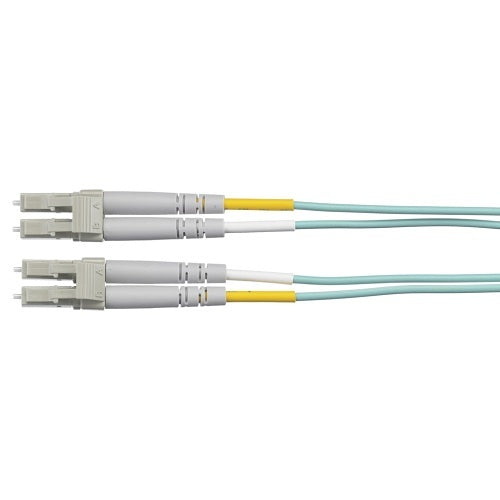 Hubbell DFHRCLCLCF1.5MM Fiber Patch Cord, OM4, Duplex, LC-LC, 5m