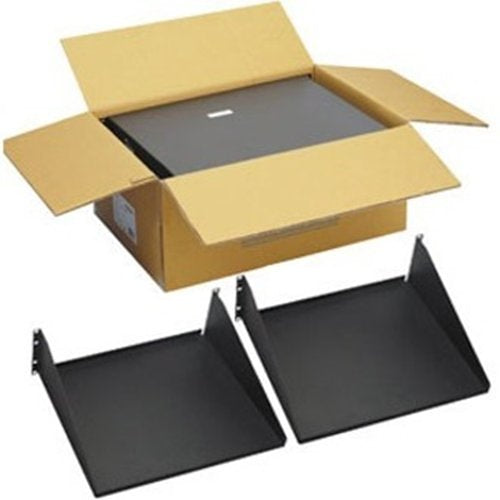 ICC 15\\" Deep Single Rack Shelf 2 Pk Image of H2-ICMSRSFC2