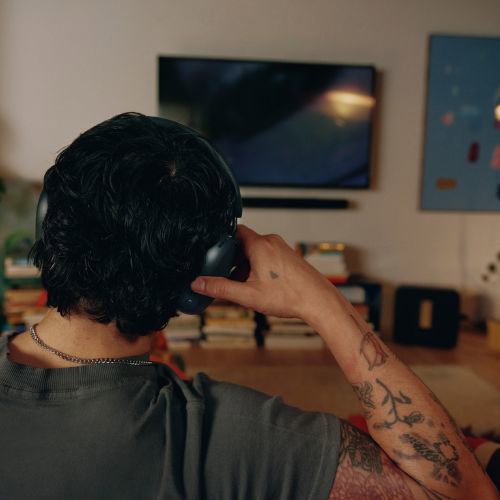 Sonos ACEULUS1BLK Sonos Ace Ultra Noise-Canceling Headphones, USB-C and 3.5mm, Black