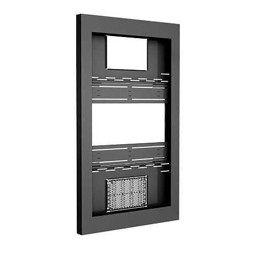 Chief LW65UBP Chief Impact On-Wall Kiosk Portrait 65\\" Black
