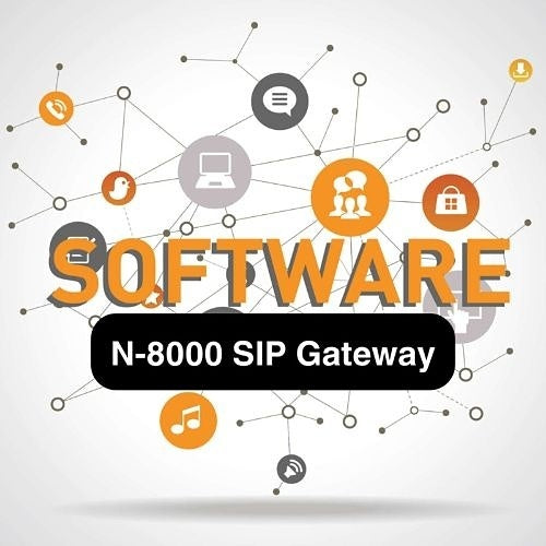TOA N-8000SG Q2 SIP Gateway for Connects N-8000 IP Intercom System to a SIP Phone System