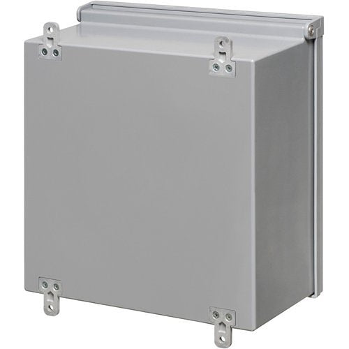 Arlington EB12126 Heavy-Duty Non-Metallic Enclosure Box, 12 12 6\\", NEMA3R. Gray