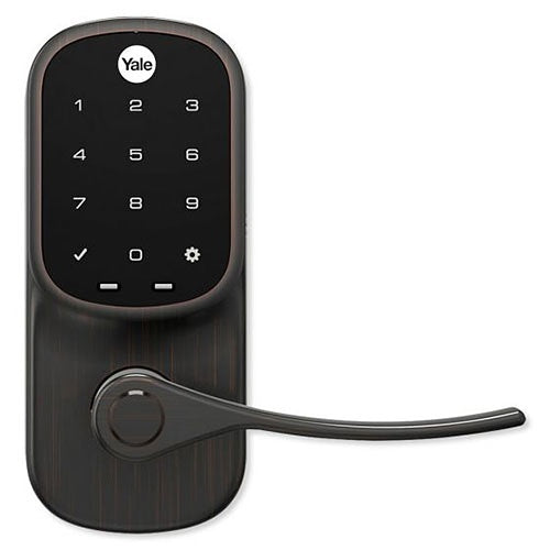Yale YRL226-ZW2-0BP Plus Assure Lever Touchscreen Keypad Lever Lock with Z-Wave Plus, Oil Rubbed Bronze Image of 2Y-002974