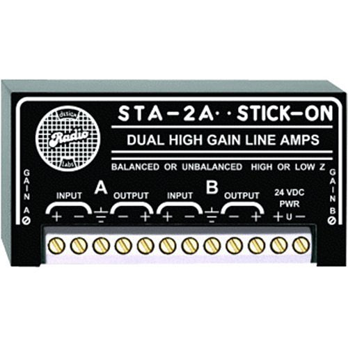 RDL STA-2A Audio Amplifier Image of RL-STA2A