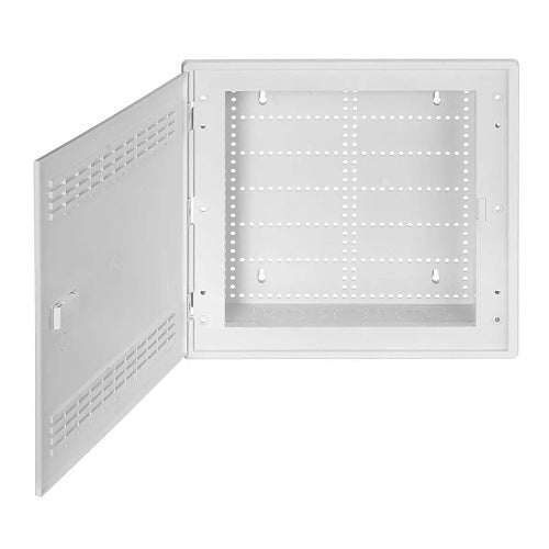 Hubbell NSOBXP14 NetSelect Cabinet, Box with Door, 14\\"H, White