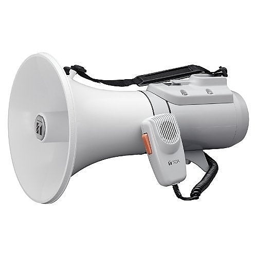 TOA ER-2215 Shoulder Megaphone, 23W Max, Gray