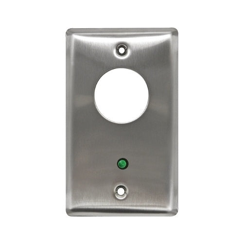 Camden CM-1290-7112 Key Switch DPDT Maintained, Green 12V LED