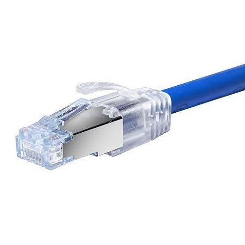 Simply45 S45-B004P ProSeries Narrow Design Strain Relief Boot for All Simply45 Shielded External Ground RJ45 Modular Plugs, 100-Pack, Clear