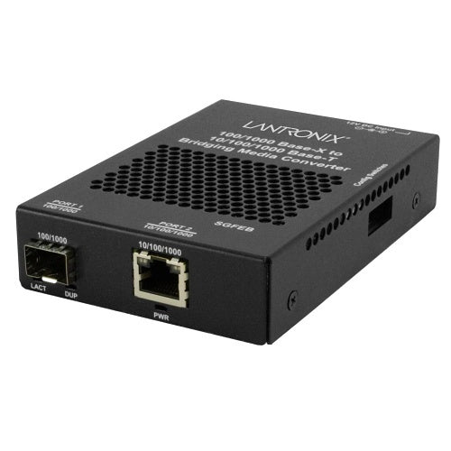 Lantronix SGFEB1019-130-NA Stand-alone Gigabit Ethernet Media and Rate Converter