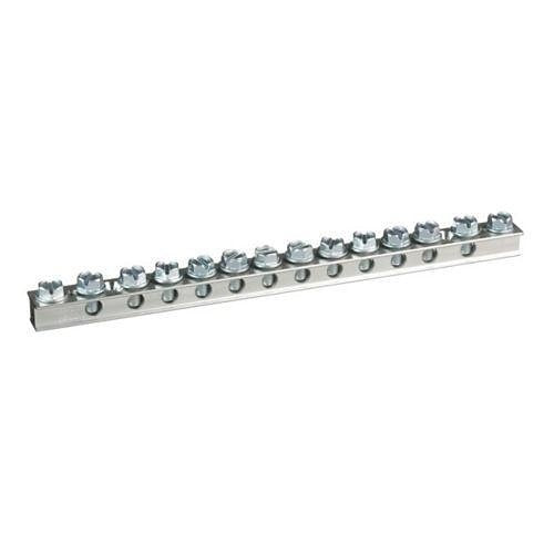 Panduit UGB2/0-414-10 Shelf Mounting & Ground Kits, 10 Port Universal Ground Bar