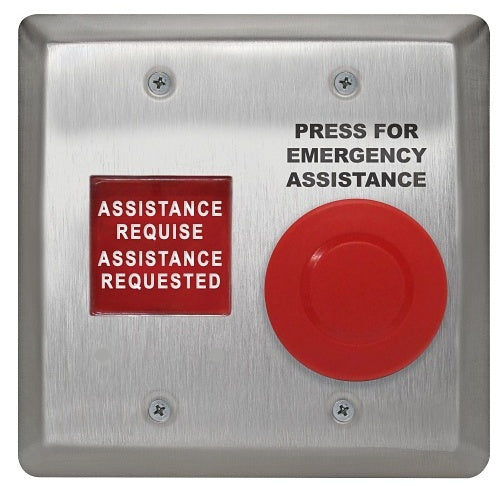 Camden CM-AF540SOFE Mushroom Push Button, Assistance Required, Red