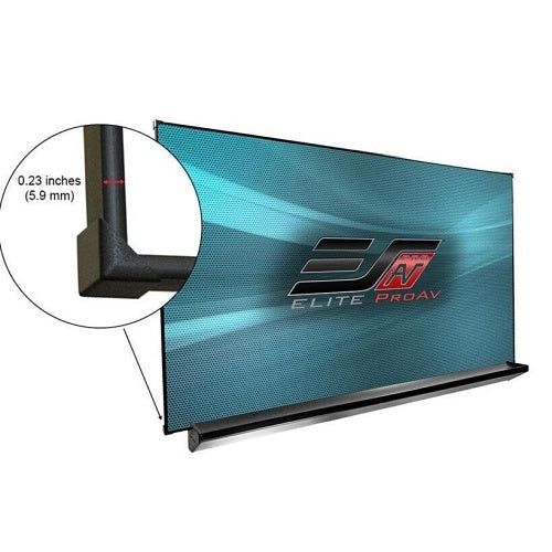 Elite Screens WB113XW2 113\\" WhiteBoardScreen Thin Edge Series, Non-Magnetic Version 2, 16:10