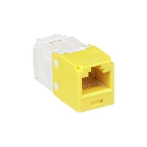 Panduit CJ688TGYL-24 Keystone Jack, Mini-Com Module CAT6 UTP with 8 Position Wiring