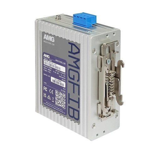 AMG Systems AMGFIB-1SD-3CC-S1B Serial Data and Contact Closure Converter, Singlemode 20 km, 1-Fiber, B-Side