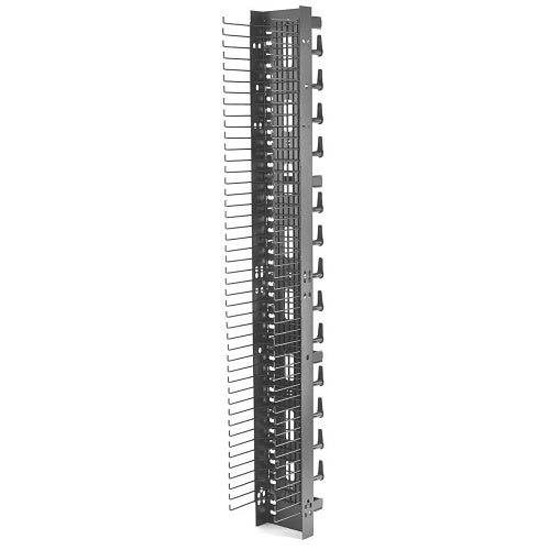 Hubbell VM1020 MAX Series Cable Management, Vertical, 10\\" Wide, 20\\" Deep, Double Sided