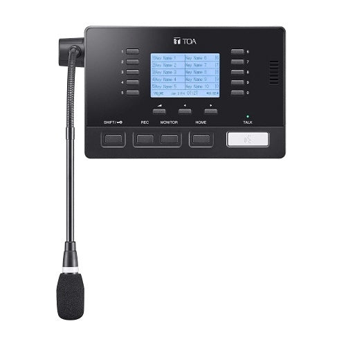 Toa IP-A1RM Audio Broadcasts to IP-A1 Series Devices