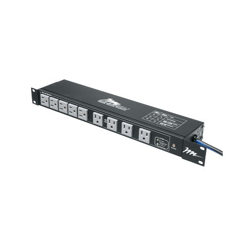Middle Atlantic PD-1815R-RN Multi-Mount PDU, 2-Stage Surge Protection, 18-Outlet, 15A