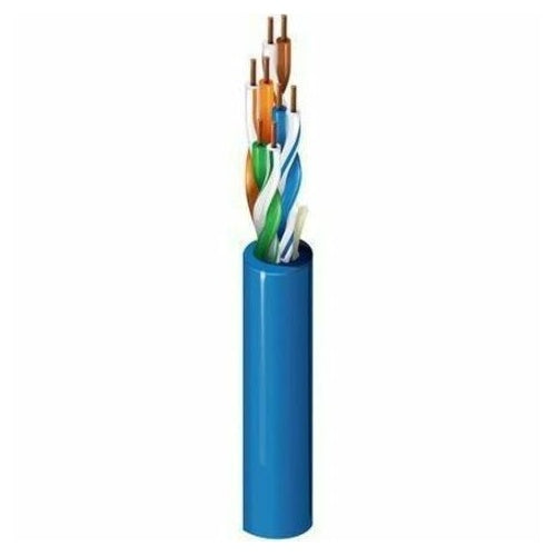Belden D6UR 010U1000 CAT6 23/4 Pair Cable, Riser CMR, U/UTP, 1000\' (304.8m) UnReel, Black