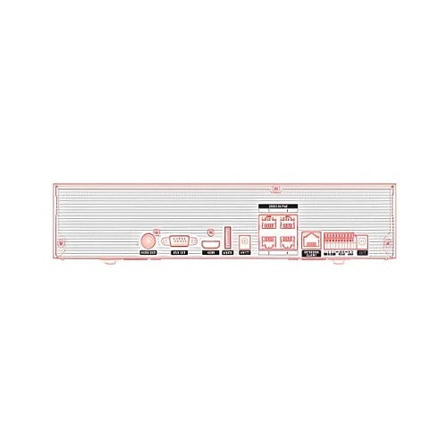 IDIS DR-2504P-4T 2500 Series 4-Channel H.265 4K NVR with 4-Port PoE and 4TB Storage