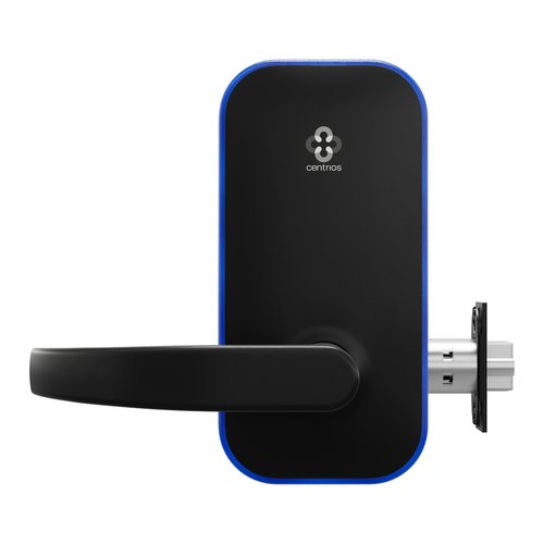 Centrios CEB102-PB-BSP-CE234S-497 Cylindrical Lock, Pacific Beach Lever, 2 3/4\\" Backset, Black Suede