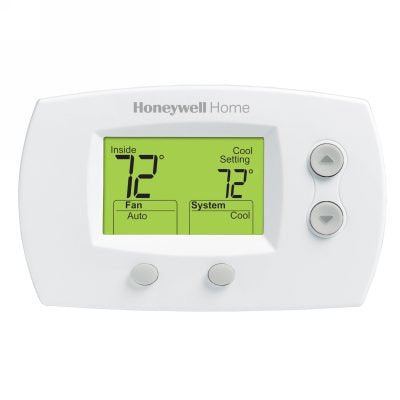 Honeywell Home TH5220D1003/U FocusPRO 5000 White Non-Programmable Thermostat