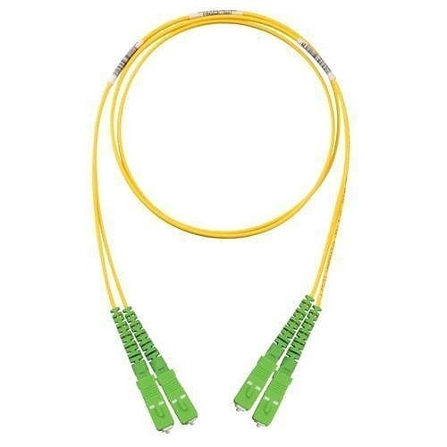 Panduit F923RANANSNM001 Fiber Optic Patch Cord, OS2 Fiber 3mm Jacket Patch Cord OFNR, 1m