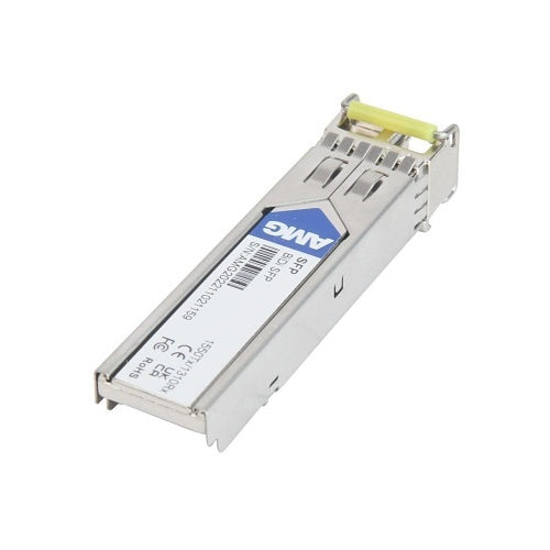 AMG Systems SFP-MM-100M-BX2-55 1-Fiber SFP Multimode, 100Mb, 2km, LC Connector, 1550nm Tx / 1310nm Rx