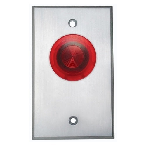 Camden CM-3030R Illuminated Mushroom Pushbutton, N/O, Maintained