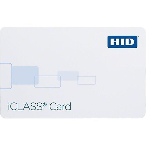 HID 2000PGGMN-PK25-110315 HID 2000PGGMN-110315 iCLASS 200x 2K/2 Printable Smart Card, Programmed, Glossy Front and Back, Matching Numbers, No Slot, 25-Pack, Customer Packaging, White